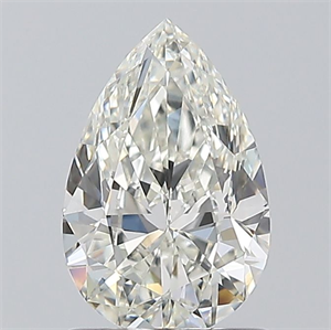 Picture of Natural Diamond 1.01 Carats, Pear with  Cut, I Color, VS1 Clarity and Certified by GIA