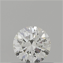 Diamante Natural 0.42 quilates, Redondo , Color H, claridad VS2 y certificado GIA