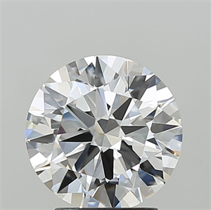Picture of Lab Grown Diamond 2.36 Carats, Round with Ideal Cut, F Color, VS1 Clarity and Certified by IGI