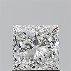 Foto Diamante Natural 1.00 quilates, Princesa , Color F, claridad VVS2 y certificado GIA de