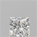 Natural Diamond 0.93 Carats, Princess with  Cut, G Color, VS2 Clarity and Certified by GIA