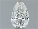 Diamante Natural 0.50 quilates, De pera , Color H, claridad VS2 y certificado IGI
