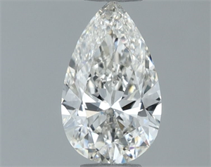 Foto Diamante Natural 0.50 quilates, De pera , Color H, claridad VS2 y certificado IGI de