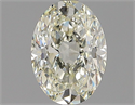 Natural Diamond 1.20 Carats, Oval with  Cut, L Color, VVS1 Clarity and Certified by GIA