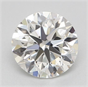 Natural Diamond 0.50 Carats, Round with Very Good Cut, H Color, VS1 Clarity and Certified by GIA