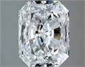 Diamante Natural 3.02 quilates, Radiante , Color E, claridad VS1 y certificado GIA