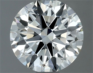 Foto Diamante Natural 0.81 quilates, Redondo , Color H, claridad VS1 y certificado IGI de