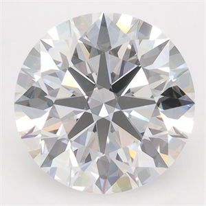Picture of Lab Grown Diamond 3.53 Carats, Round with Excellent Cut, E Color, VVS1 Clarity and Certified by GIA