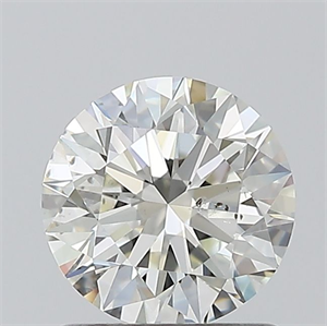 Foto Diamante Natural 1.01 quilates, Redondo , Color J, claridad SI2 y certificado GIA de