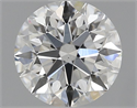 Natural Diamond 0.78 Carats, Round with Excellent Cut, F Color, VS2 Clarity and Certified by GIA