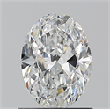 Diamante Natural 0.90 quilates, Ovalado , Color E, claridad VS1 y certificado GIA