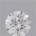 Diamante Natural 0.45 quilates, Redondo , Color F, claridad I1 y certificado GIA