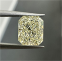 Natural Diamond 1.01 Carats, Radiant with  Cut, N Color, VVS2 Clarity and Certified by GIA