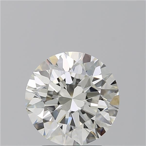 Picture of Natural Diamond 3.01 Carats, Round with Excellent Cut, J Color, VVS1 Clarity and Certified by GIA