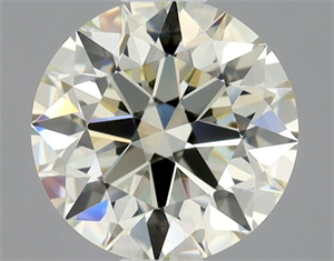Picture of Natural Diamond 0.65 Carats, Round with Excellent Cut, N Color, VVS2 Clarity and Certified by GIA