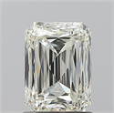 Natural Diamond 1.43 Carats, Radiant with  Cut, K Color, VS1 Clarity and Certified by GIA