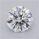 Del inventario de diamantes de laboratorio, 1.52 quilates, Redondo , Color D, claridad VS2 y certificado IGI