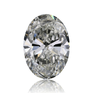 Picture of Natural Diamond 0.80 Carats, Oval with  Cut, I Color, SI1 Clarity and Certified by GIA