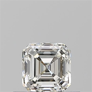 Foto Diamante Natural 0.50 quilates, Asscher , Color I, claridad VS1 y certificado GIA de