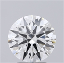 Lab Grown Diamond 3.14 Carats, Round with Ideal Cut, E Color, VS1 Clarity and Certified by IGI