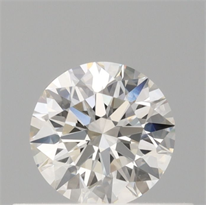 Picture of Natural Diamond 0.41 Carats, Round with Excellent Cut, I Color, VVS1 Clarity and Certified by GIA