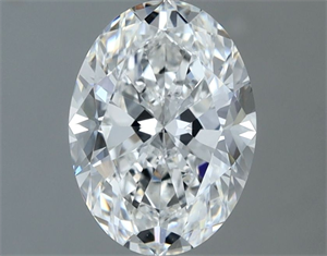 Picture of Natural Diamond 1.20 Carats, Oval with  Cut, E Color, VS1 Clarity and Certified by GIA