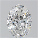 Diamante Natural 0.90 quilates, Ovalado , Color E, claridad VS2 y certificado GIA