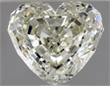 Natural Diamond 1.02 Carats, Heart with  Cut, K Color, IF Clarity and Certified by HRD