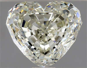 Picture of Natural Diamond 1.02 Carats, Heart with  Cut, K Color, IF Clarity and Certified by HRD