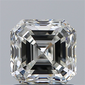 Picture of Natural Diamond 1.20 Carats, Asscher with  Cut, J Color, VS1 Clarity and Certified by GIA