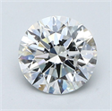 Diamante Natural 1.55 quilates, Redondo , Color F, claridad VS2 y certificado GIA
