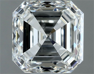 Picture of Natural Diamond 1.00 Carats, Asscher with  Cut, G Color, VS1 Clarity and Certified by IGI