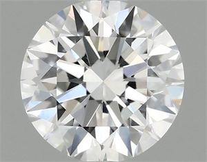 Picture of Lab Grown Diamond 1.04 Carats, Round with Ideal Cut, E Color, VS1 Clarity and Certified by IGI