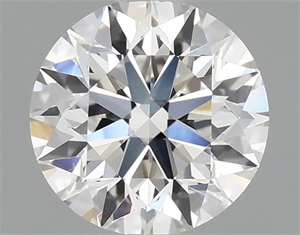 Picture of Lab Grown Diamond 0.97 Carats, Round with Excellent Cut, E Color, VVS2 Clarity and Certified by IGI