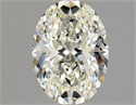 Natural Diamond 1.21 Carats, Oval with  Cut, K Color, SI2 Clarity and Certified by GIA
