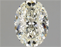 Natural Diamond 1.21 Carats, Oval with  Cut, K Color, SI2 Clarity and Certified by GIA