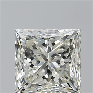 Picture of Natural Diamond 2.50 Carats, Princess with  Cut, J Color, VS1 Clarity and Certified by GIA