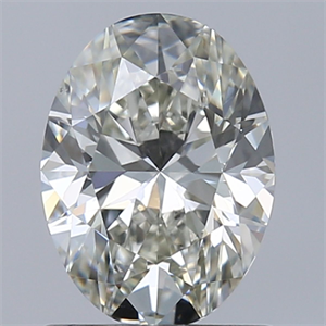 Picture of Natural Diamond 1.01 Carats, Oval with  Cut, J Color, VS1 Clarity and Certified by GIA