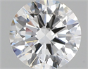 Natural Diamond 0.40 Carats, Round with Excellent Cut, H Color, VVS1 Clarity and Certified by GIA