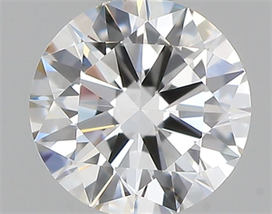 Picture of Natural Diamond 0.40 Carats, Round with Excellent Cut, H Color, VVS1 Clarity and Certified by GIA