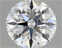 Natural Diamond 0.42 Carats, Round with Excellent Cut, E Color, SI1 Clarity and Certified by GIA