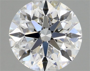 Picture of Natural Diamond 0.42 Carats, Round with Excellent Cut, E Color, SI1 Clarity and Certified by GIA