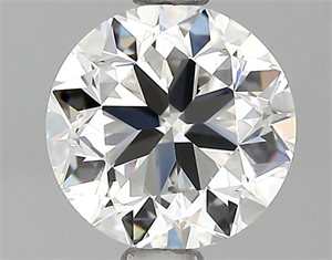 Picture of Natural Diamond 0.90 Carats, Round with Very Good Cut, G Color, IF Clarity and Certified by GIA