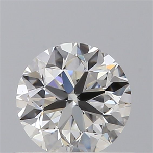 Picture of Natural Diamond 0.50 Carats, Round with Very Good Cut, H Color, VS2 Clarity and Certified by GIA