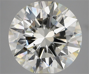 Picture of Natural Diamond 5.01 Carats, Round with Excellent Cut, H Color, VS1 Clarity and Certified by IGI