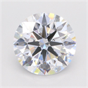 Lab Grown Diamond 3.61 Carats, Round with Ideal Cut, E Color, VVS2 Clarity and Certified by IGI