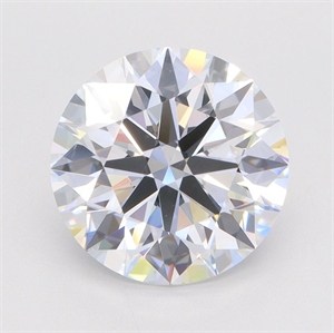 Picture of Lab Grown Diamond 3.61 Carats, Round with Ideal Cut, E Color, VVS2 Clarity and Certified by IGI