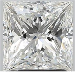 Foto Diamante Natural 1.70 quilates, Princesa , Color G, claridad VS1 y certificado GIA de