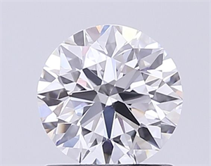 Picture of Lab Grown Diamond 1.40 Carats, Round with Ideal Cut, D Color, VS1 Clarity and Certified by IGI