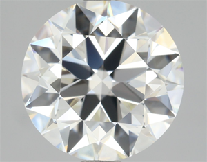 Picture of Natural Diamond 1.70 Carats, Round with Excellent Cut, H Color, VVS1 Clarity and Certified by HRD